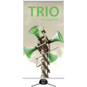 TRIO 2 TELESCOPIC BANNER STAND