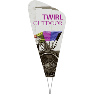 TWIRL OUTDOOR SIGN