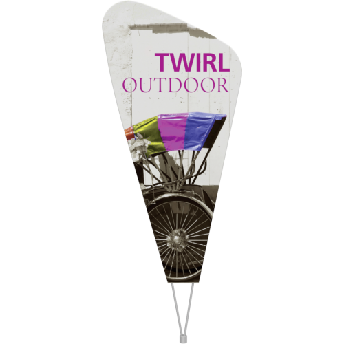 TWIRL OUTDOOR SIGN