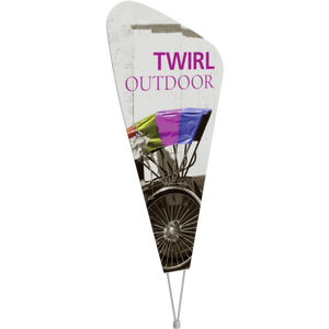 TWIRL OUTDOOR SIGN