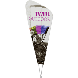 TWIRL OUTDOOR SIGN