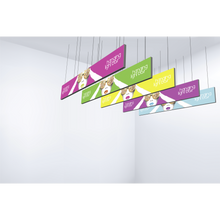 Load image into Gallery viewer, VECTOR FRAME HANGING LIGHT BOX 15ft x 3ft
