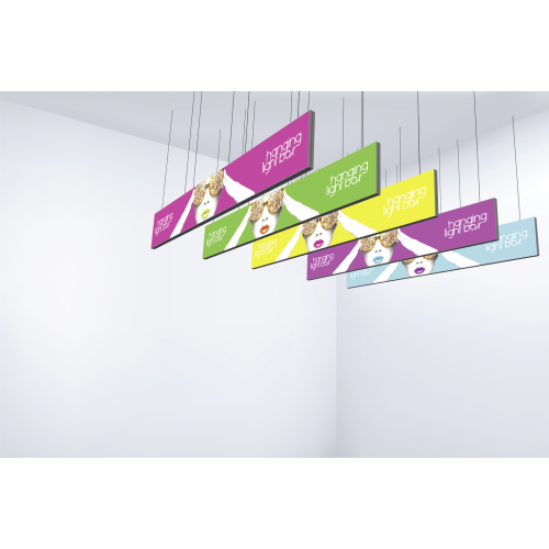 VECTOR FRAME HANGING LIGHT BOX 20FT X 3FT