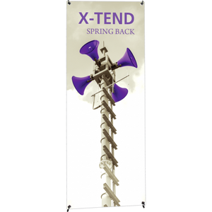 X-TEND 1 SPRING BACK BANNER STAND